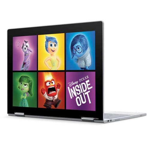Disney Inside Out Character Portraits Pixelbook Skin